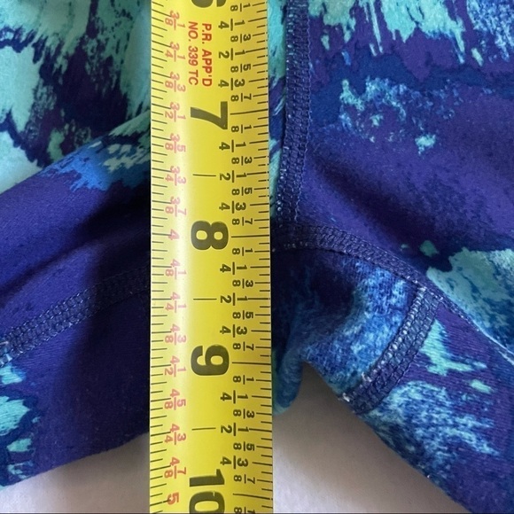 Zella Workout Knee Length Athletic Workout Legging Size Medium - Picture 8 of 9